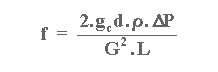 f = (2.gc.d.rho.delta-P) / (G2.L)