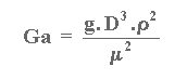Ga = (g.D3.rho2) / (mu2)